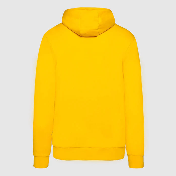 Ayrton Senna Men's Stripe Hoodie Yellow 2025-Fanwear