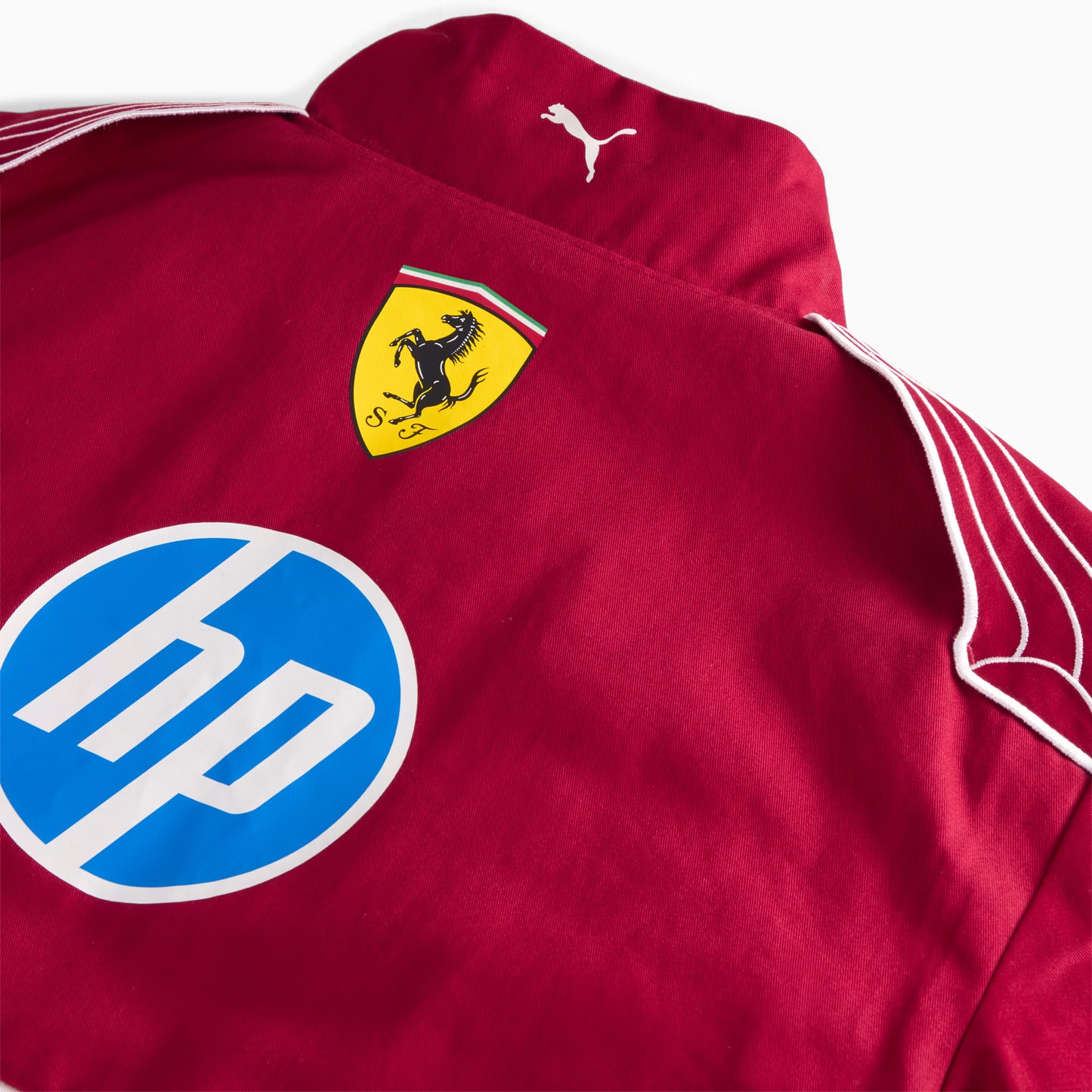 Scuderia Ferrari Men's Team Vintage Jacket Dark Cherry 2025-RP Teamwear