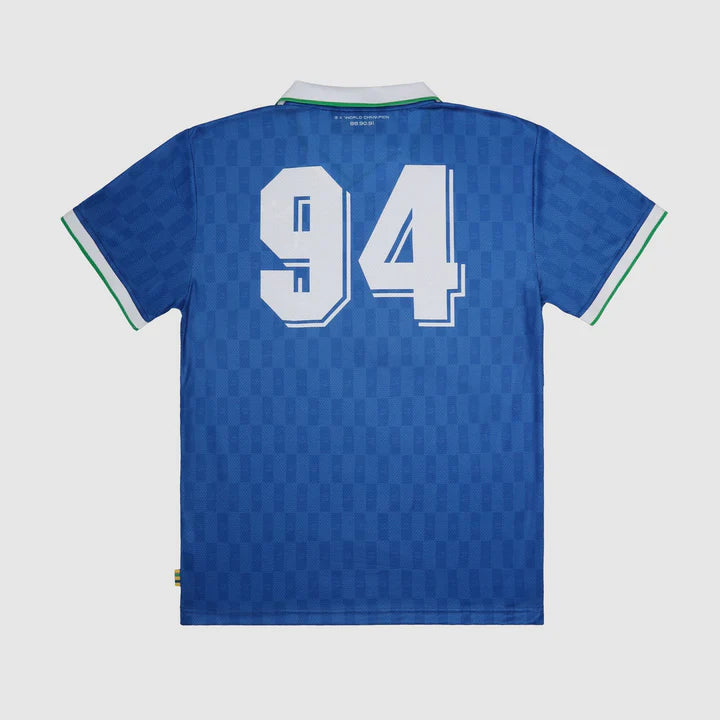 Ayrton Senna Men's Senna 94 Relaxed Fit Jersey Blue 2026 - Fanwear