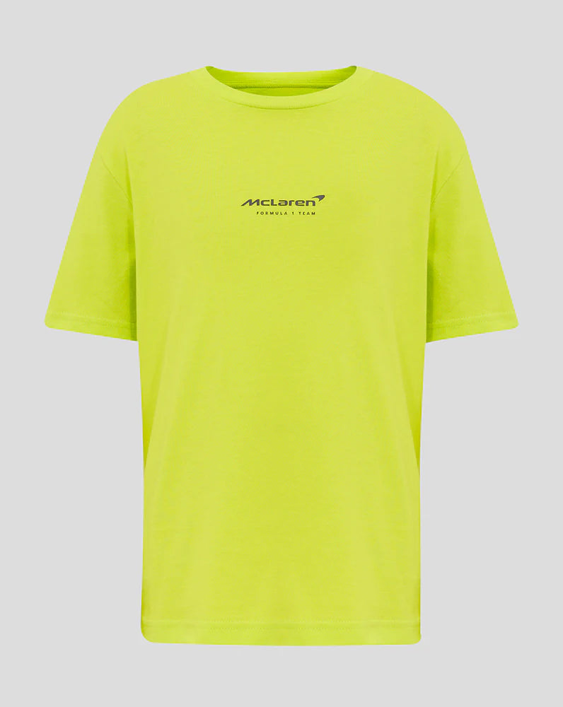 Mclaren Night Race Graphic T-Shirt Neon Green 2025-Fanwear