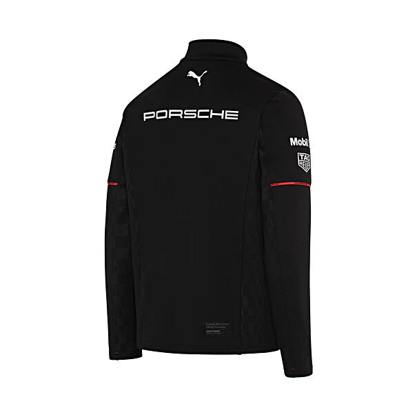 Porsche Men's Team Midlayer Black 2025-RP Teamwear