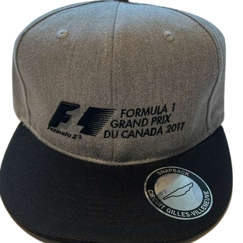 F1 Canada 2017 Grey Black Cap-Fanwear