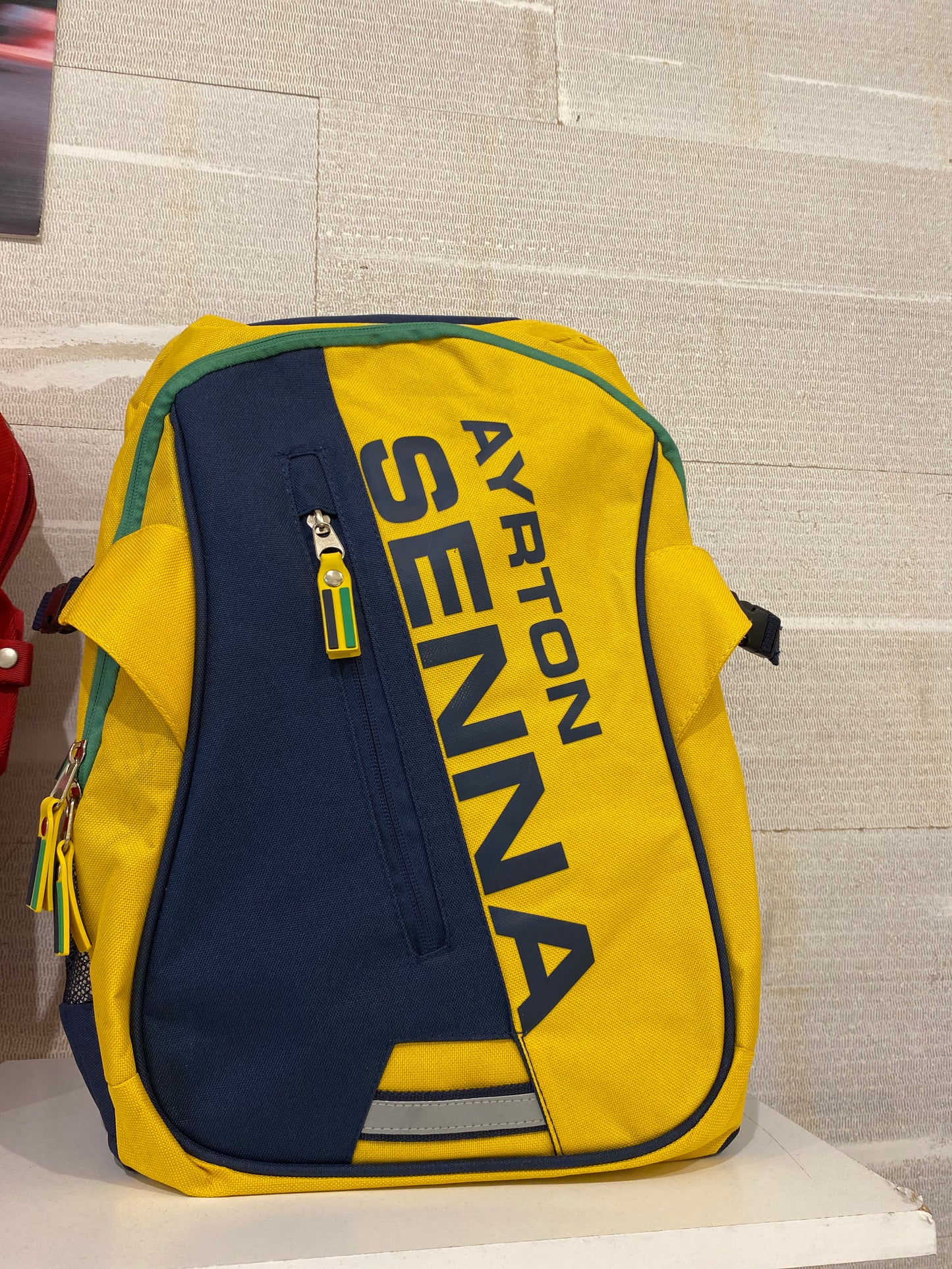 Ayrton Senna Senna Helmet Design Backpack
