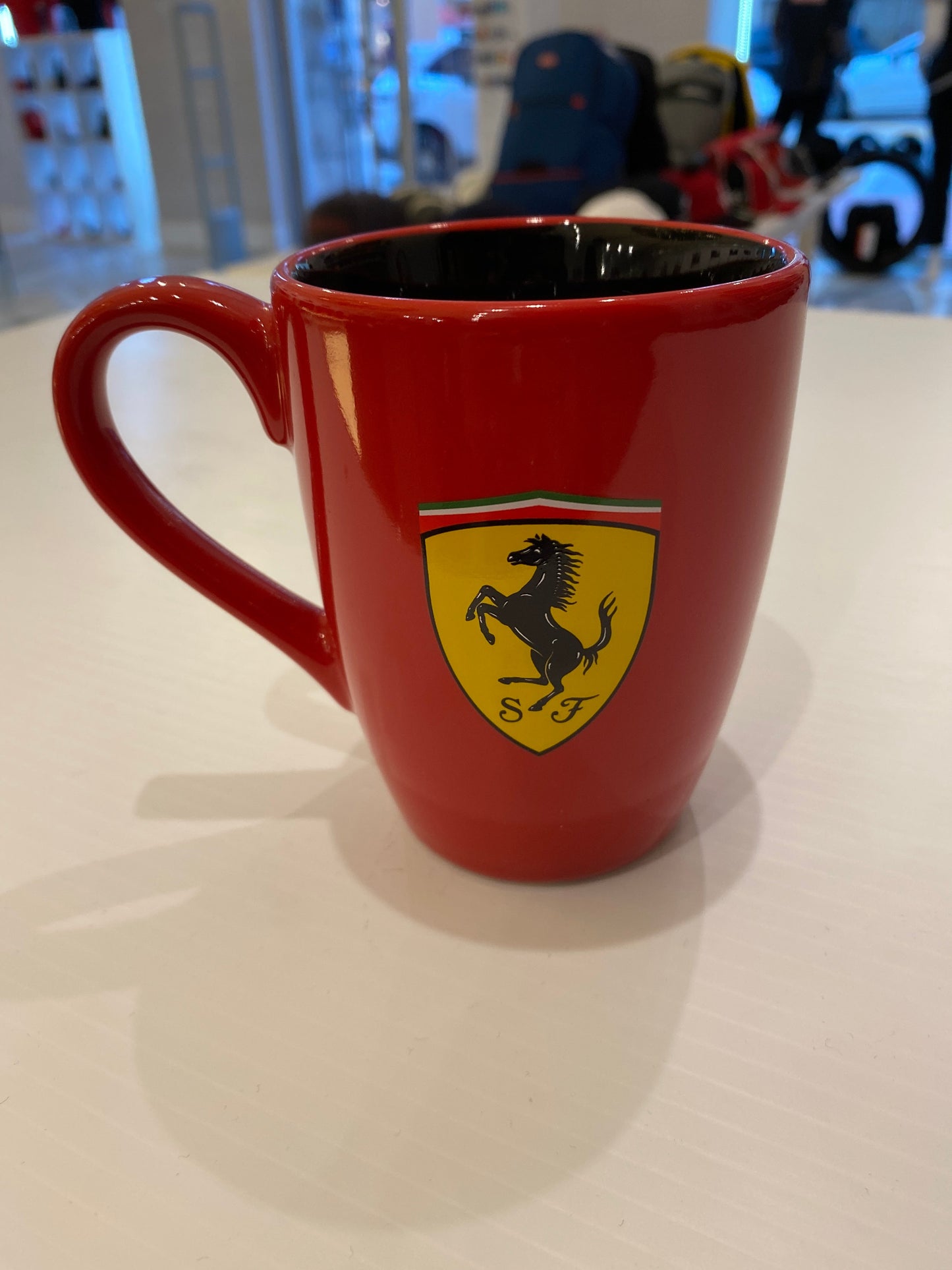 Scuderia Ferrari Scudetto Classic Mug Red - Fanwear