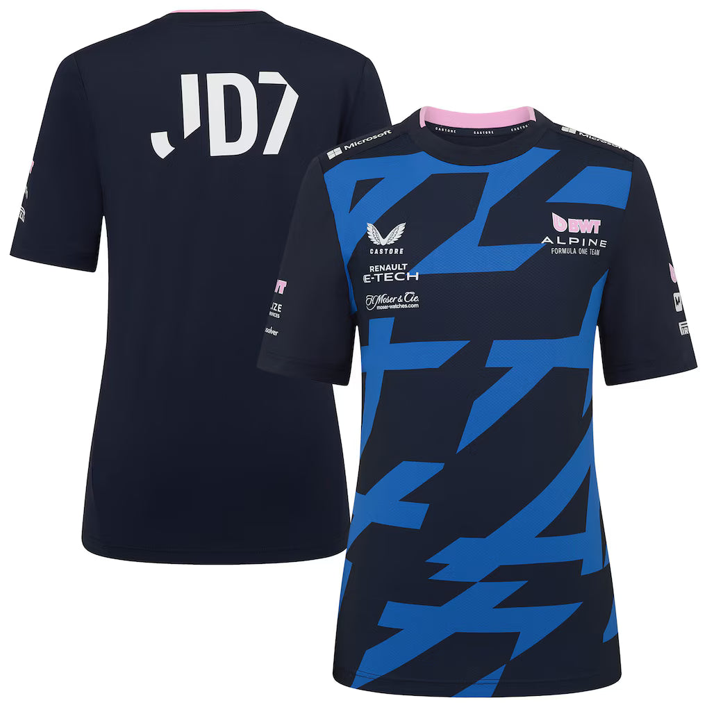 Alpine Men's T-Shirt Doohan Dark Sapphire 2025-RP Teamwear
