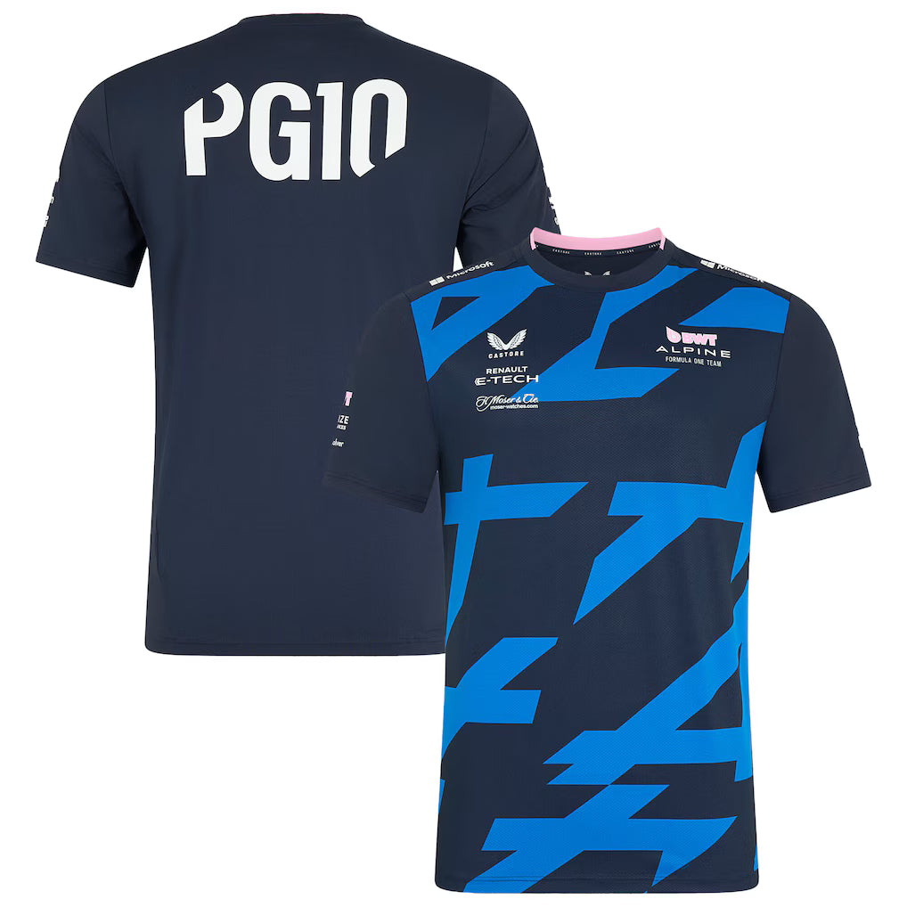 Alpine Men's T-Shirt Pierre Gasly Dark Sapphire 2025-RP Teamwear