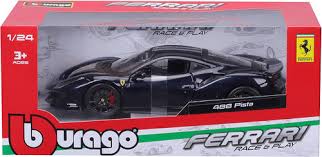 1:24 Scale Model | Ferrari 488 Pista Blue
