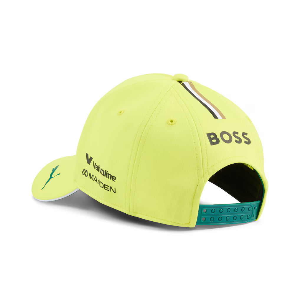 Aston Martin F1 Fernando Alonso Baseball Cap Lime 2026 - RP Teamwear