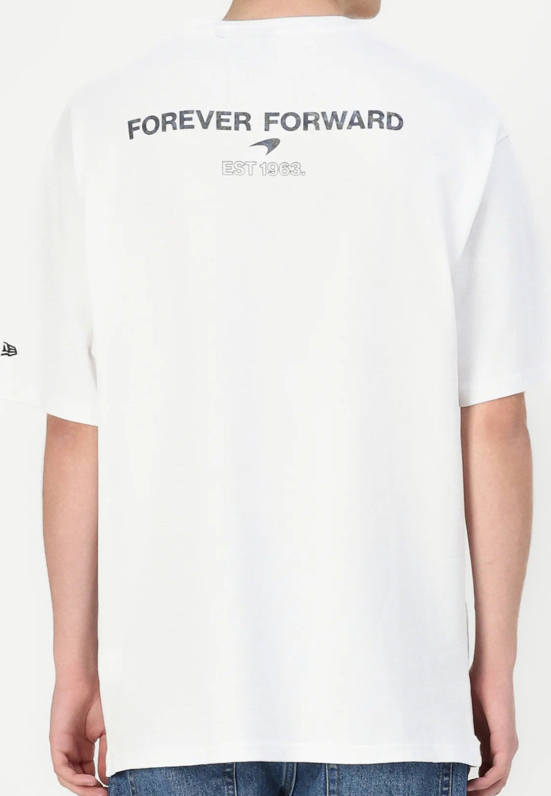 McLaren Men's Wordmark OS T-Shirt White 2025 - Fanwear