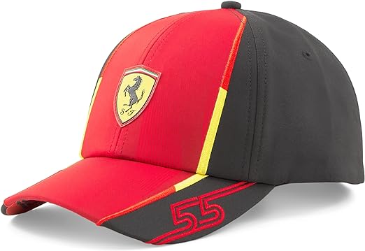 Scuderia Ferrari Carlos Sainz Baseball Cap Red 2023-RP Teamwear