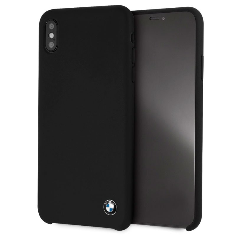 BMW iPhone 11 Pro Max Hard Case - Black Silicone