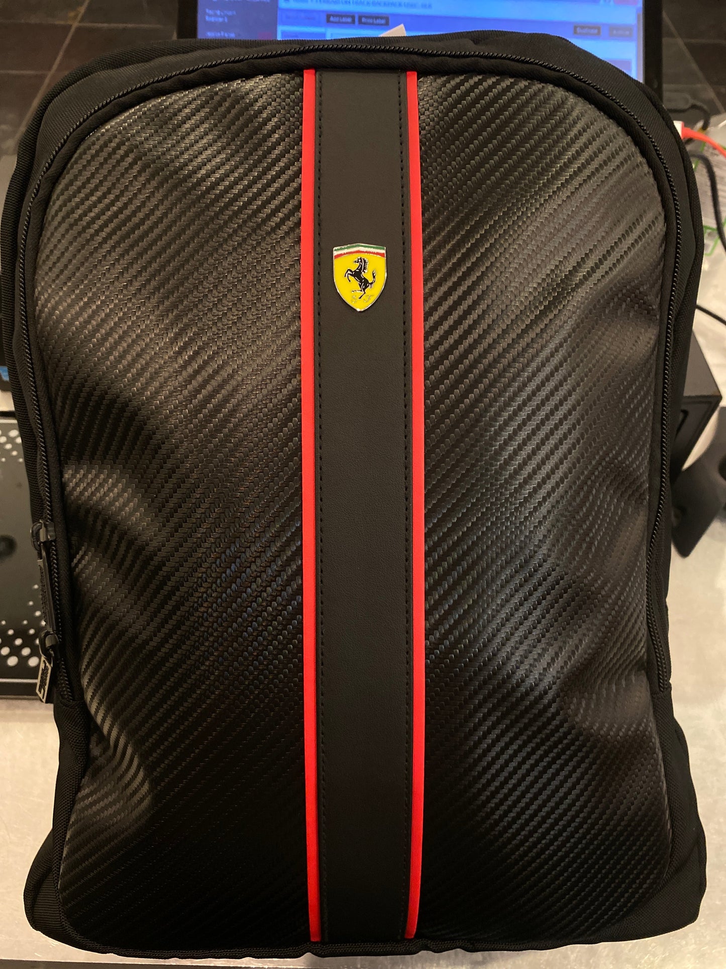 Ferrari On Track USB-C Backpack Black