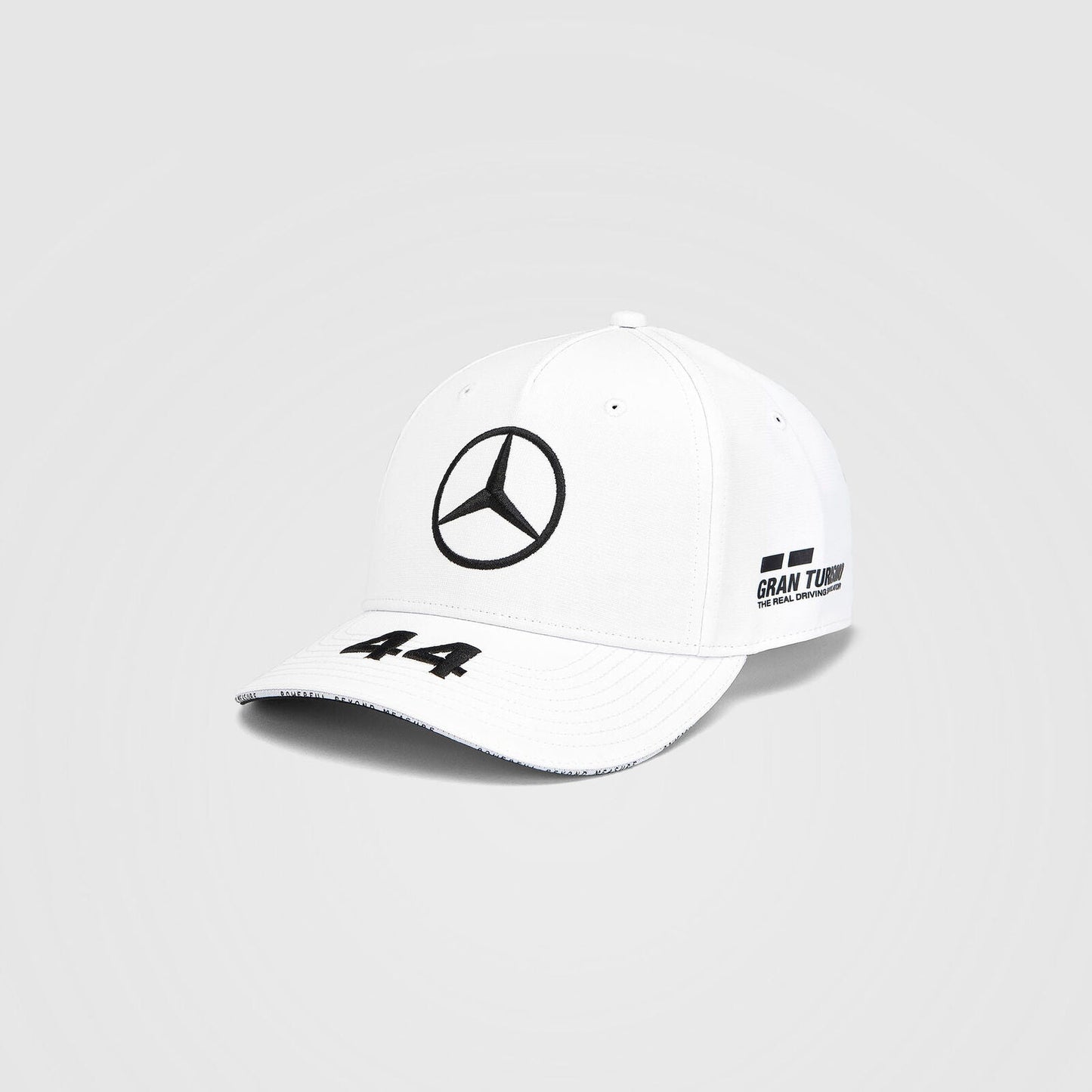 Mercedes-AMG Petronas Motorsport Mens Lewis Hamilton Driver Baseball Cap 44 White 2019 - Rp Teamwear