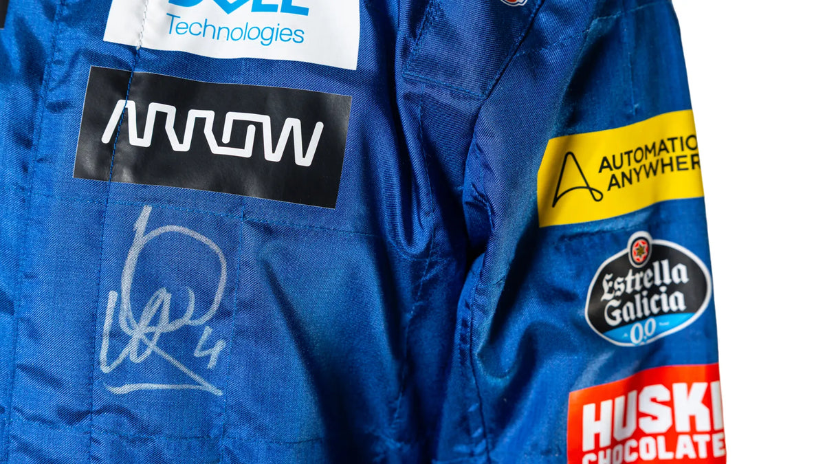Mclaren Lando Norris Signed Suit 2020