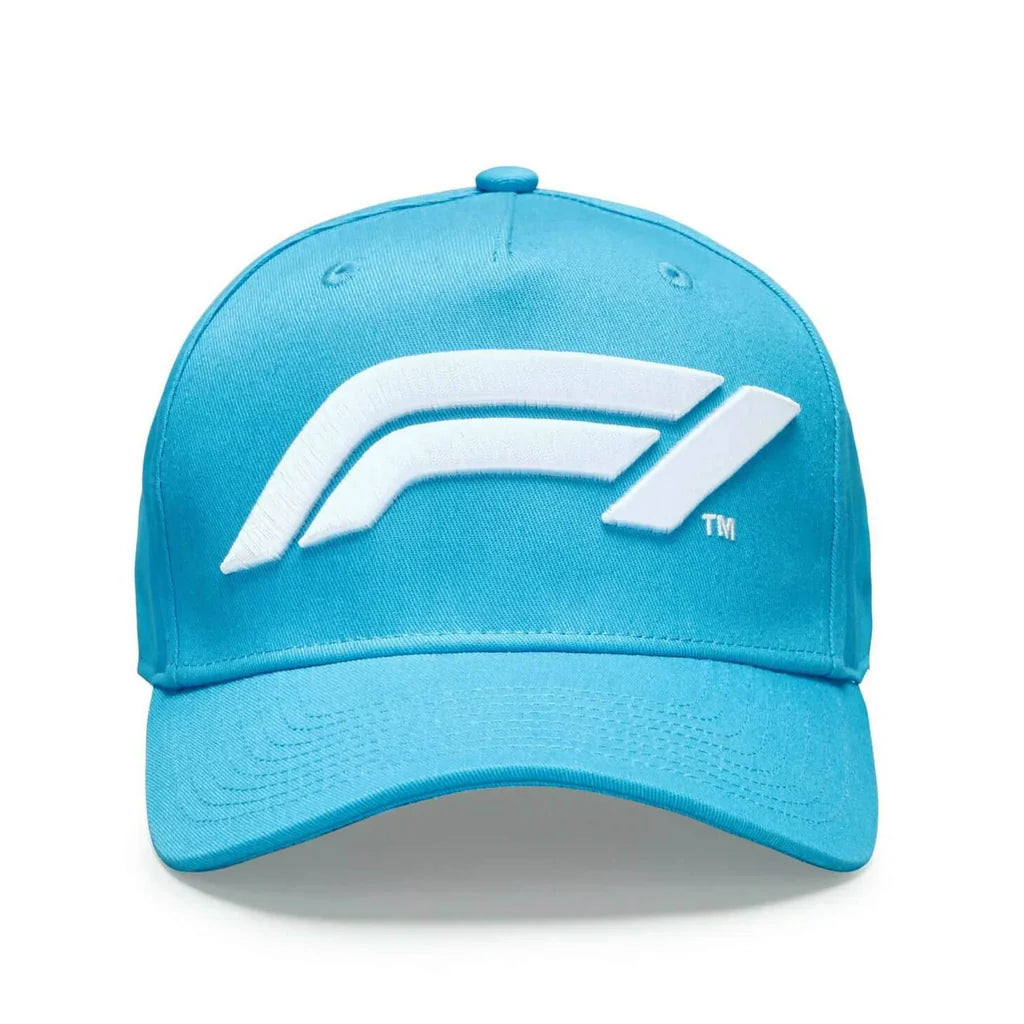 F1 Large Logo Baseball Cap Bright Blue-Fanwear