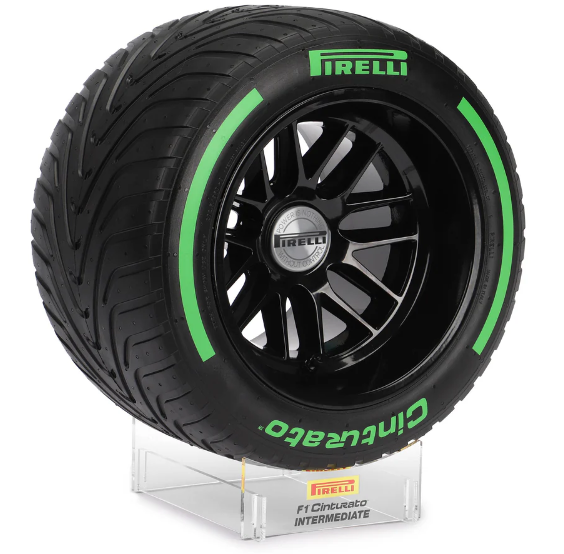Pirelli Wind Tunnel Tyre Trophy Intermediate Green - Rp Teamwear