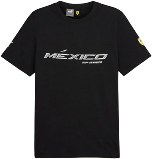 Scuderia Ferrari Special Edition Mexico T-Shirt Black 2023-Fanwear