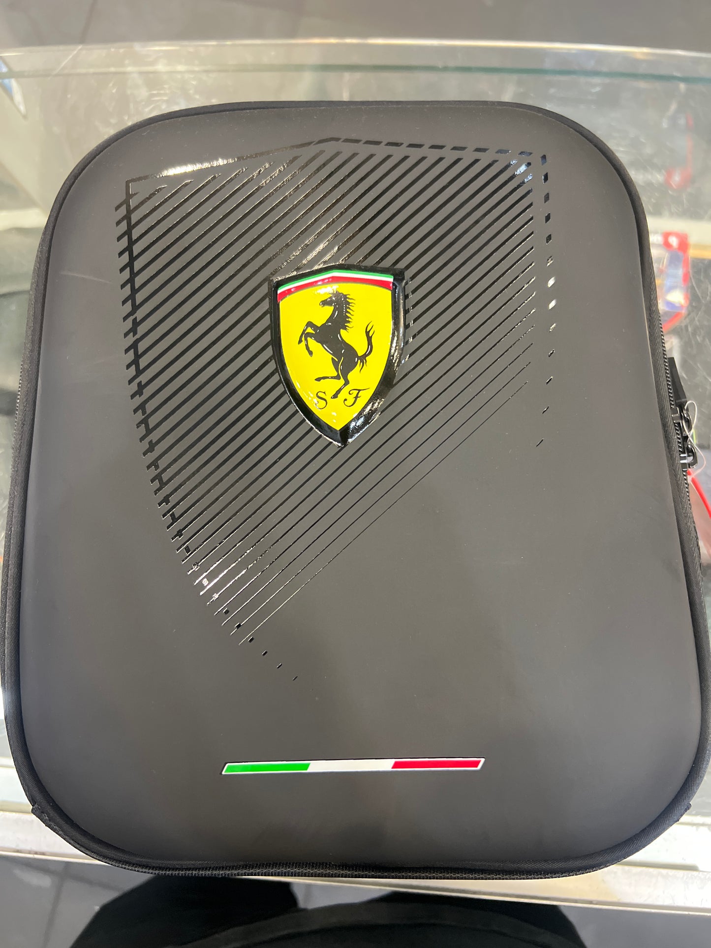 Scuderia Ferrari Children Black Backpack