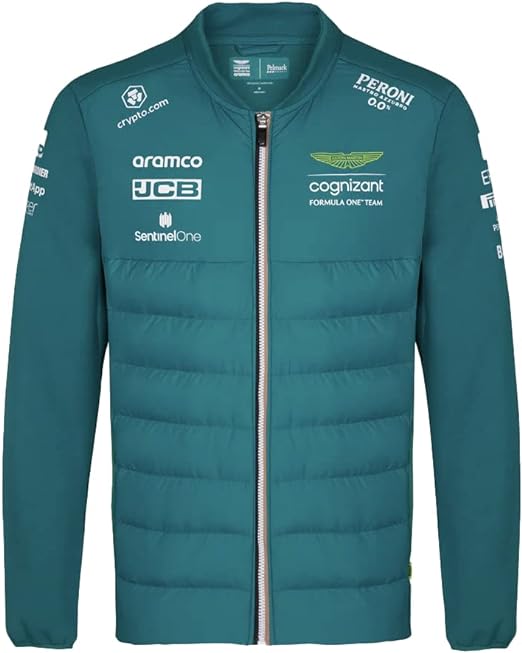 Aston Martin F1 2023 Team Hybrid Jacket Green-RP Teamwear