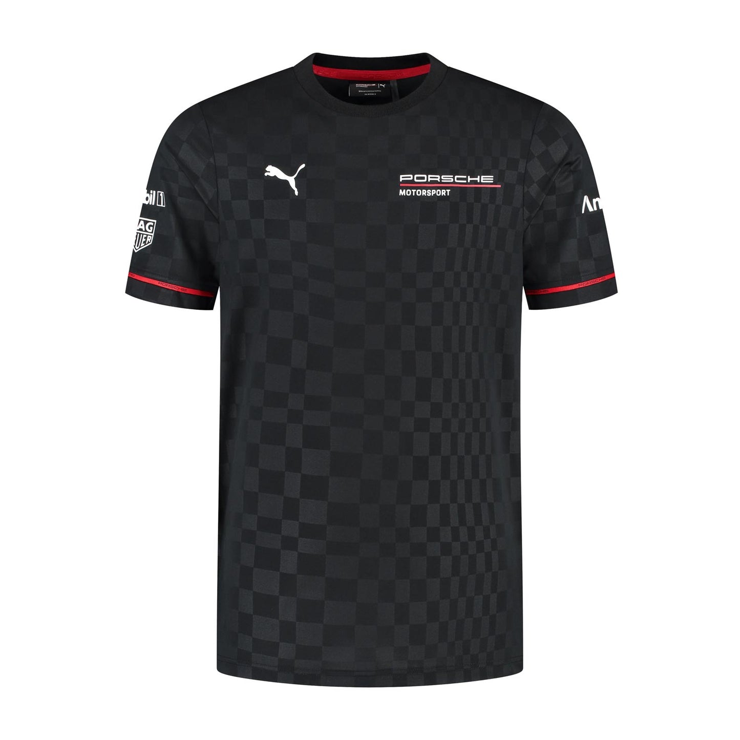 Porsche Men's Team T-Shirt Black 2025-RP Teamwear