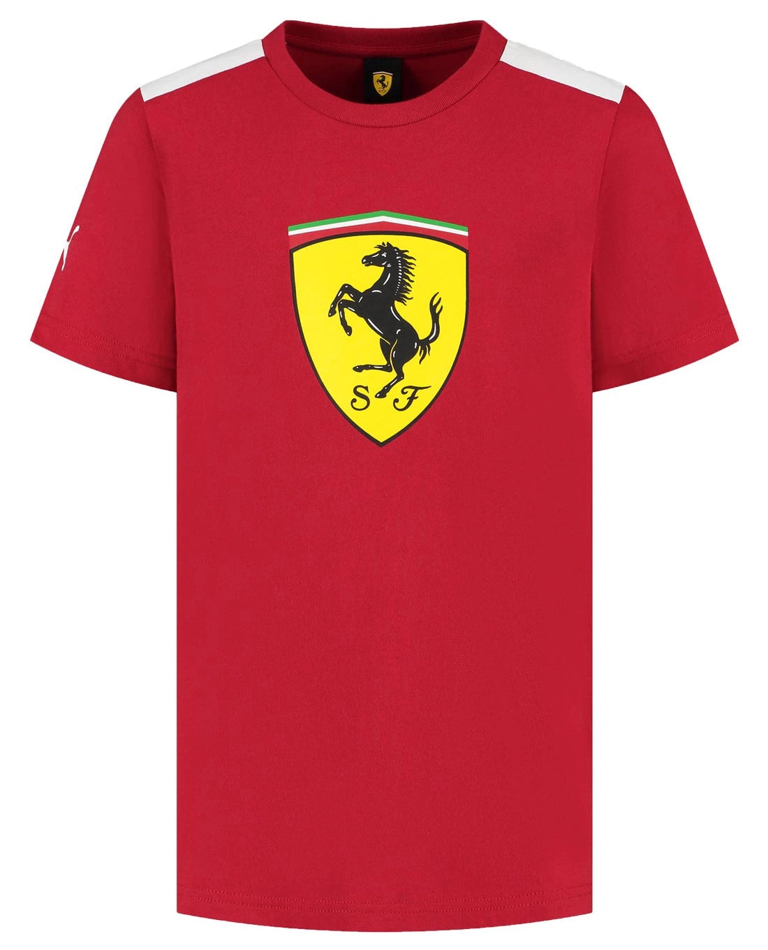 Scuderia Ferrari Men's Large Shield T-Shirt Red 2025-Fanwear