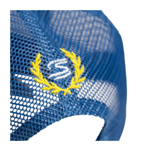 Ayrton Senna Senninha Trucker Cap Blue 2025-Fanwear