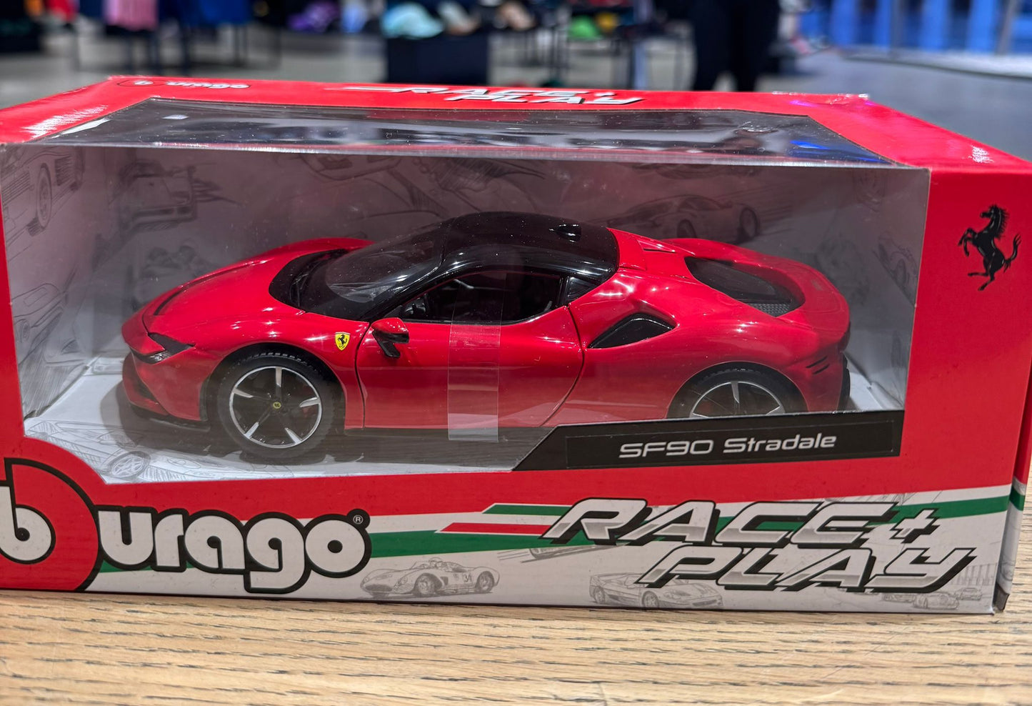 1:24 Scale Model | Scuderia Ferrari SF90 Stradale Red Car