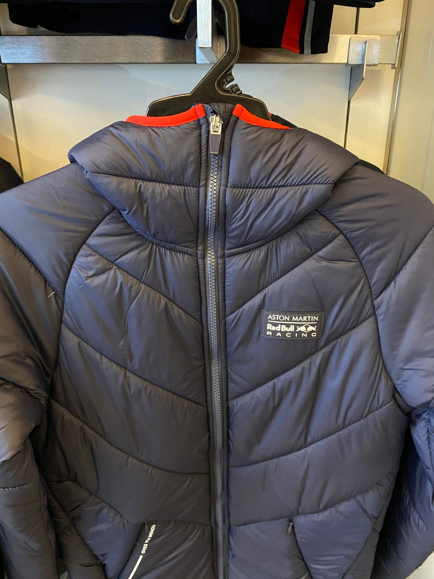Red Bull Racing Mens Padded Jacket 2018 Navy - Fanwear