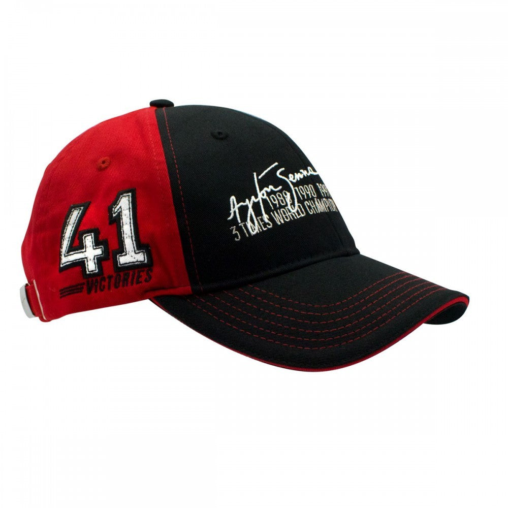 Ayrton Senna 41 Victories Cap Red