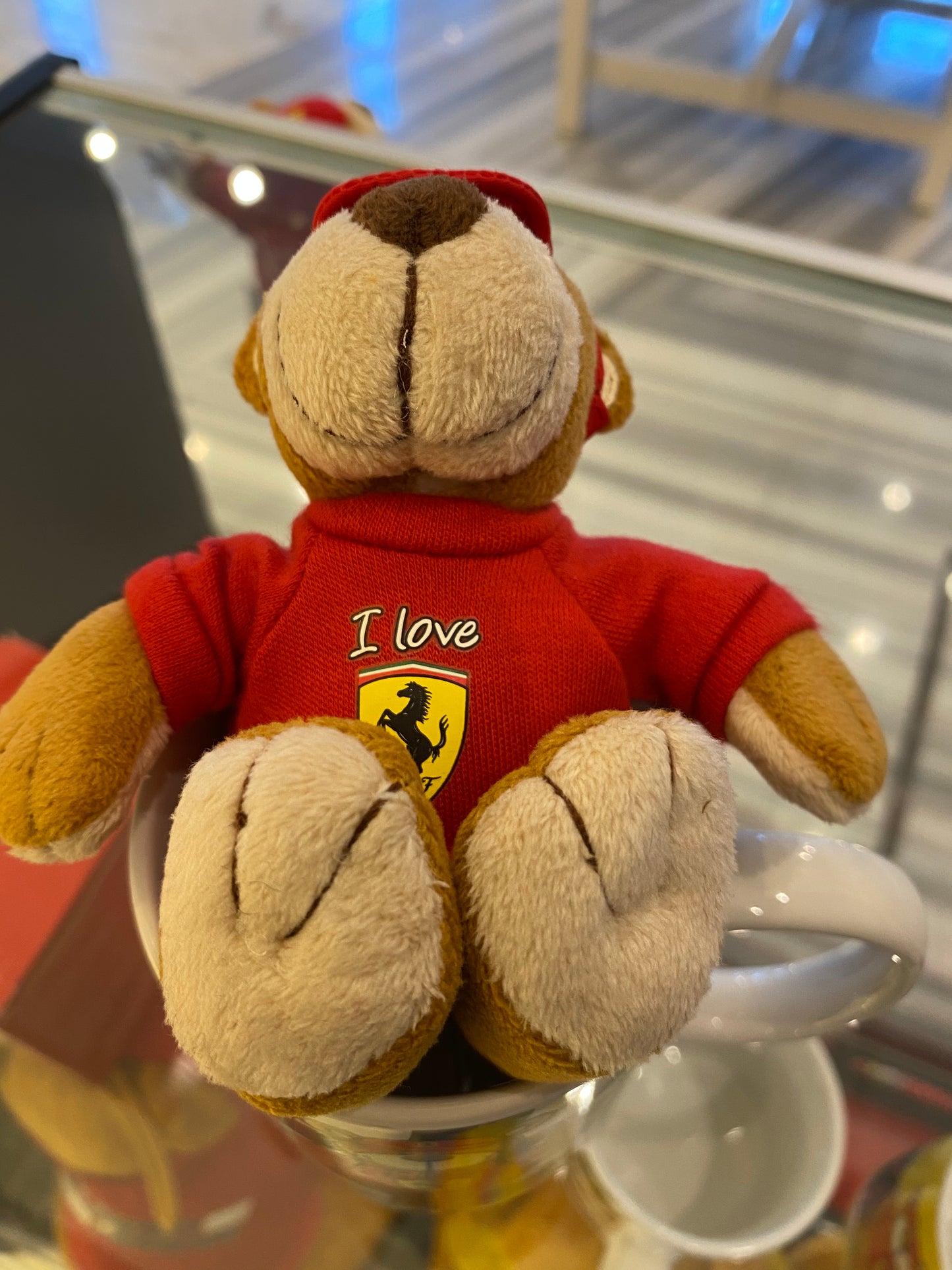 Scuderia Ferrari Teddy Keyring 14 cm