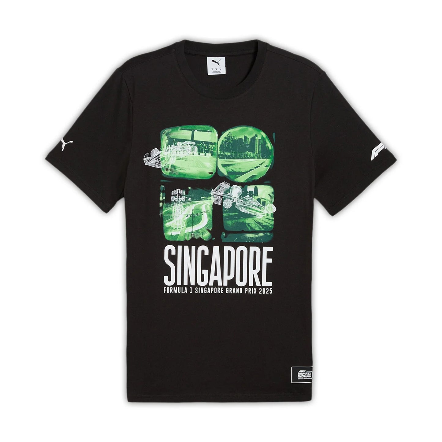 F1 Special Edition Singapore T-Shirt Black 2025-Fanwear