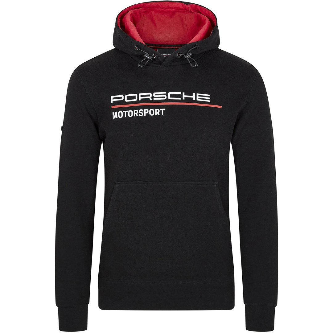 Porsche Men's Hoodie Sweat-Shirt Black-Fanwear