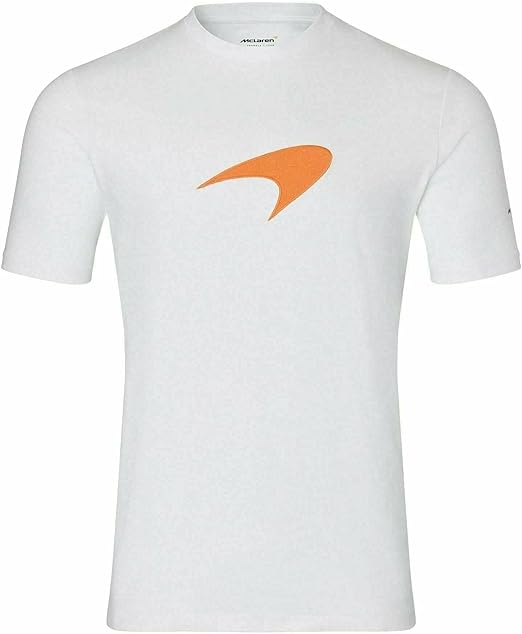 Mclaren Women's Team Core Essentials T-Shirt White 2023-Fanwear