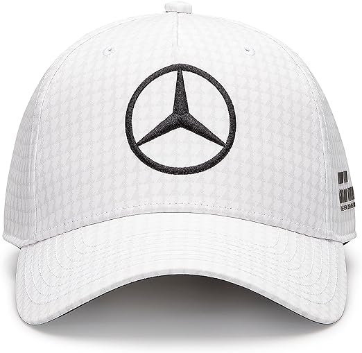Mercedes-AMG Petronas Formula 1 Team Lewis Hamilton Col Driver Baseball Cap White 2023-RP Teamwear