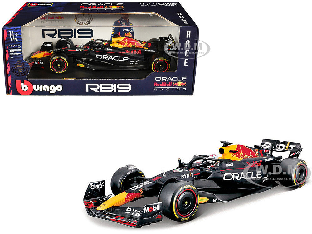1:18 Scale Model | Red Bull Rb19 #1 Max Max Verstappen F1 World Champion 2023