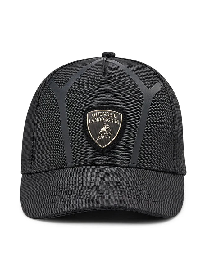 Lamborghini Cap Shield Logo Black
