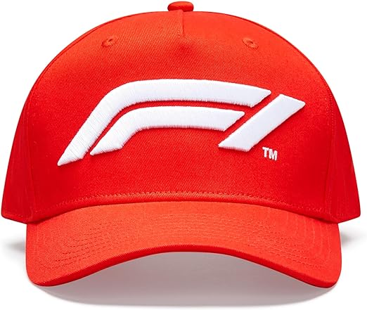 F1 Large Logo Baseball Cap Red-Fanwear