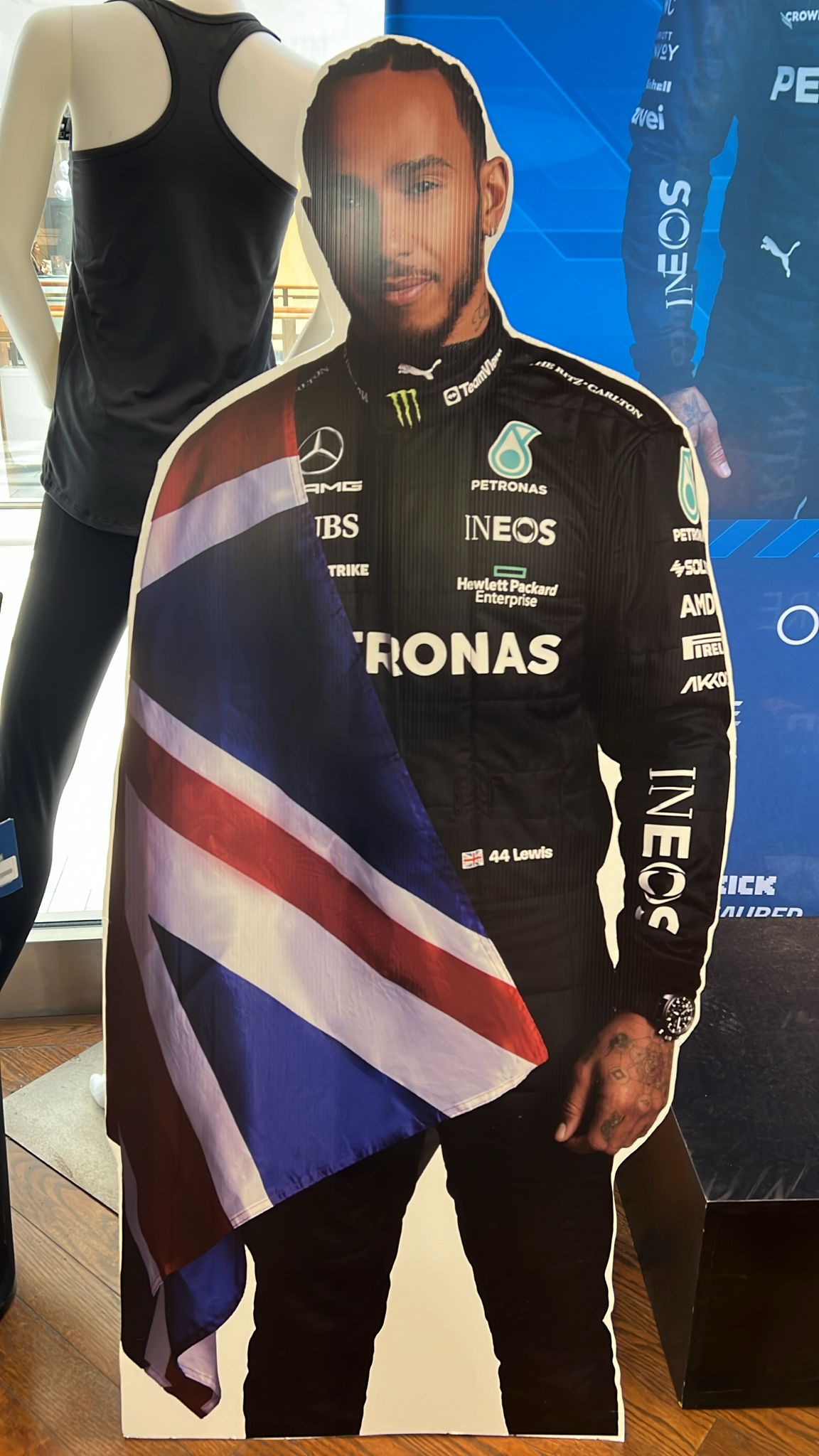 Lewis Hamilton Cardboard