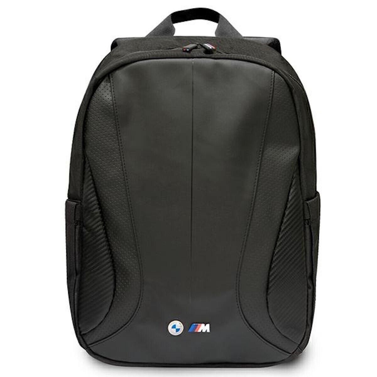 BMW Compact Computer Perforated Black Backpack