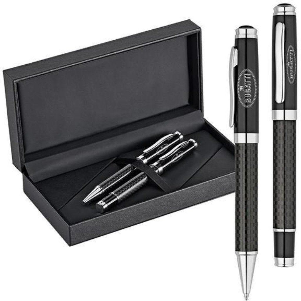 Bugatti Black Pen Set
