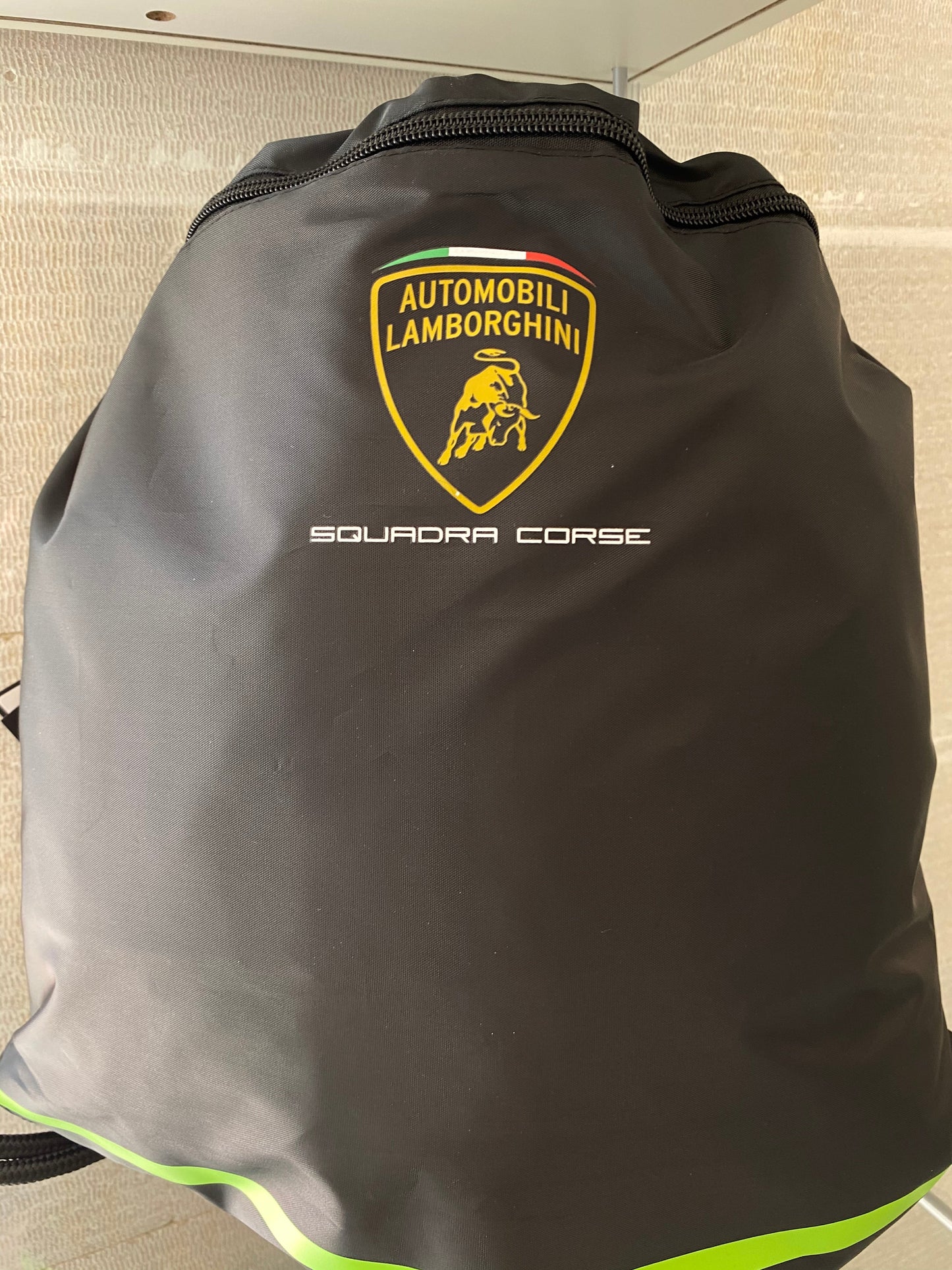 Lamborghini Pull Bag Black