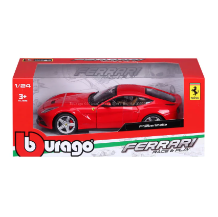 1:24 Scale Model | Ferrari F12 Berlinetta Red