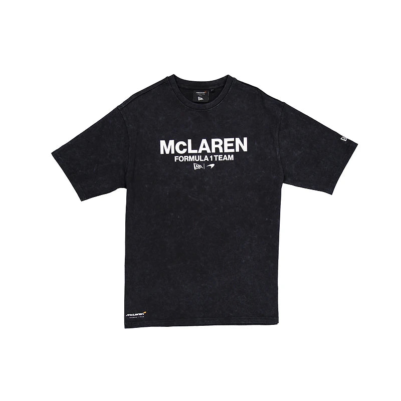 Mclaren Wrdmark Oversized T-Shirt Black 2024-Fanwear