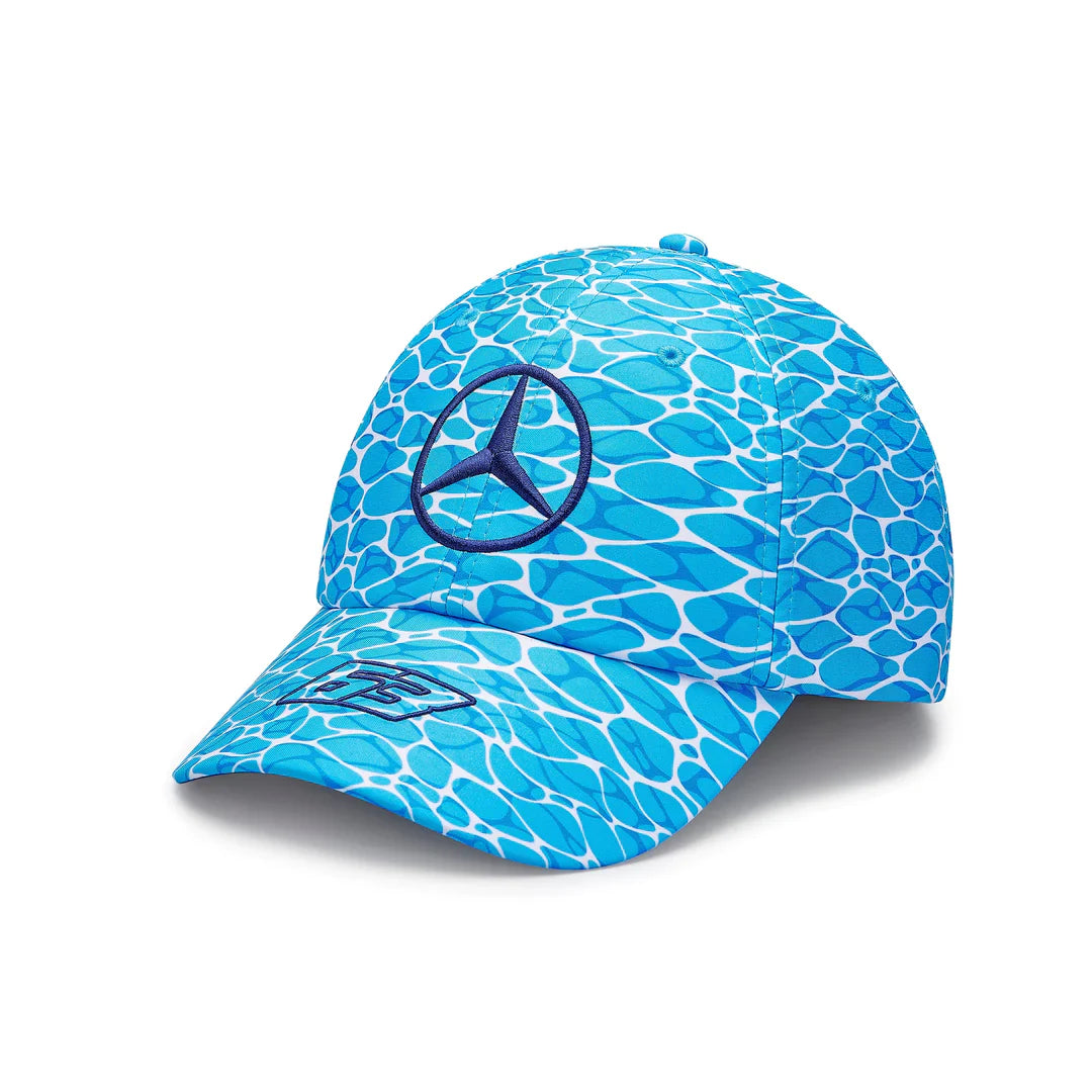Mercedes-AMG Petronas Formula 1 Team Special Edition Miami George Russel Cap No Diving Blue 2023-RP Teamwear