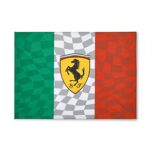 Scuderia Ferrari Fanwear Italian Flag 140x100 - 2024