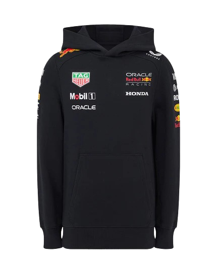 Red Bull Racing Kids Pull Oversized Hoodie-Fanwear