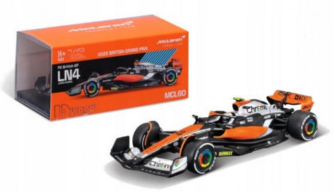 1:43 Scale Model | Mclaren - F1 Mcl60 #4 L.Norris-Signature