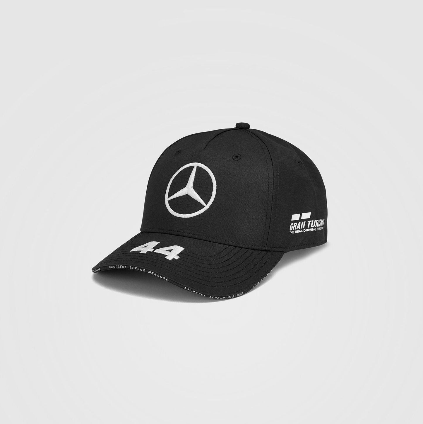 Mercedes-AMG Petronas Motorsport Mens Lewis Hamilton Driver Baseball Cap 44 Black 2019 - Rp Teamwear