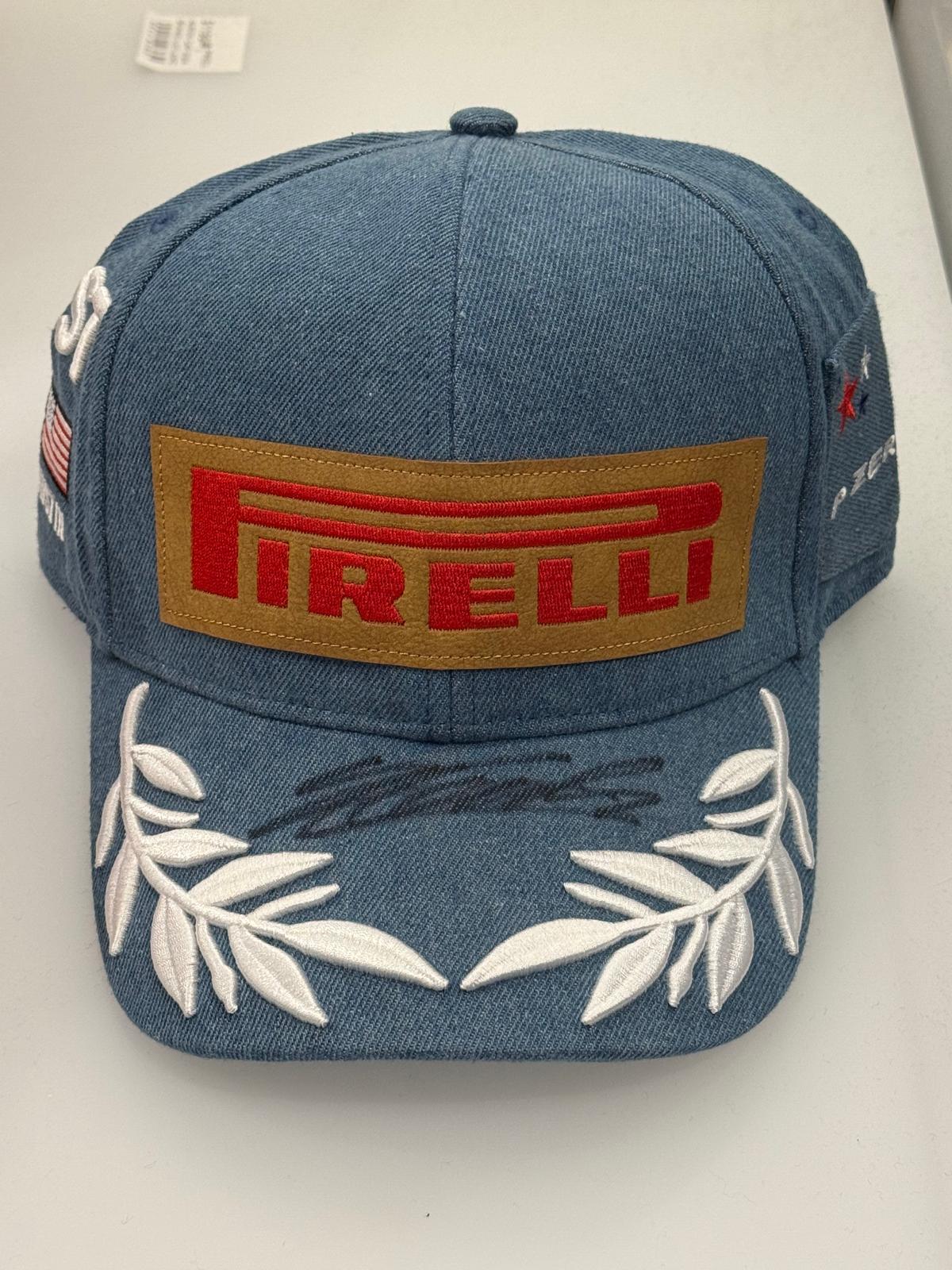 Pirelli Austin Cap 2024 Signed Charles Leclrec