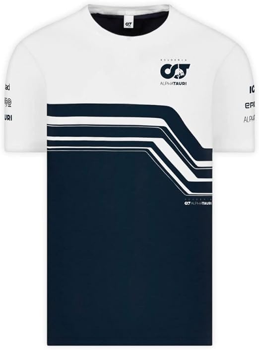 Alpha Tauri Men's T-Shirt White 2022-RP Teamwear